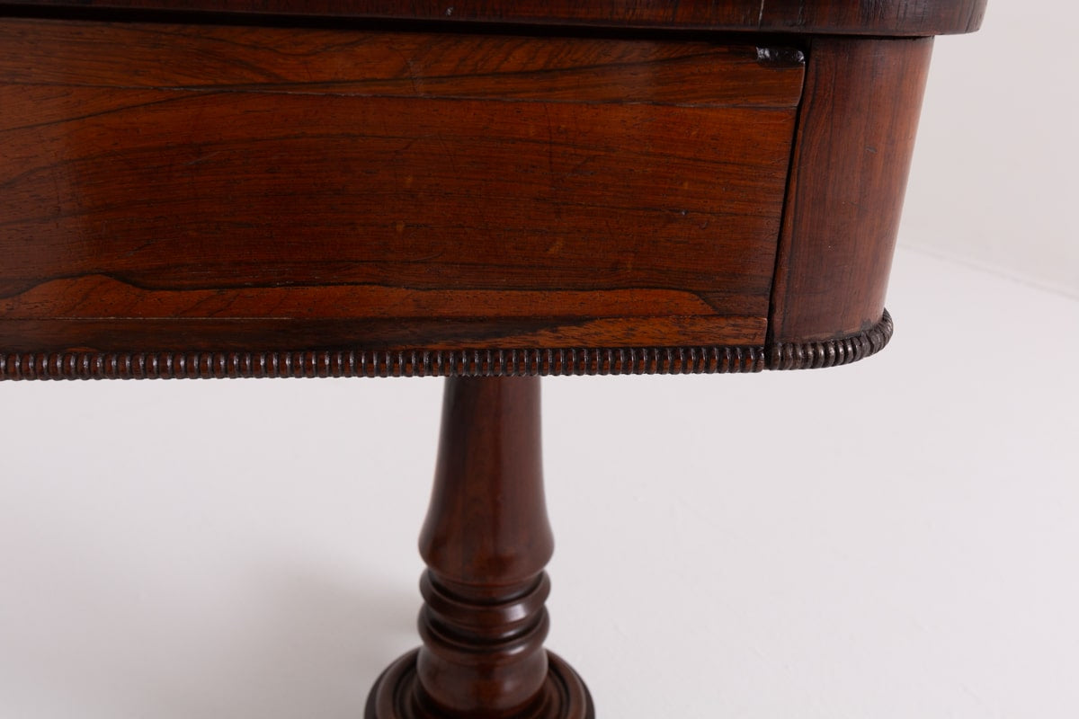 William IV Rosewood Library Table