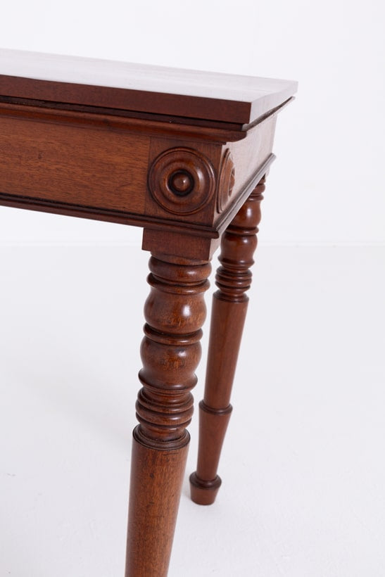 William IV Mahogany Side Table