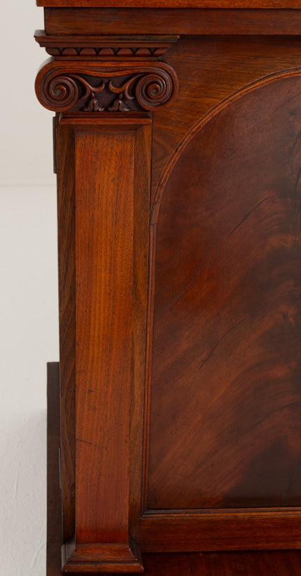 Most Unusual Victorian Mahogany Bookcase