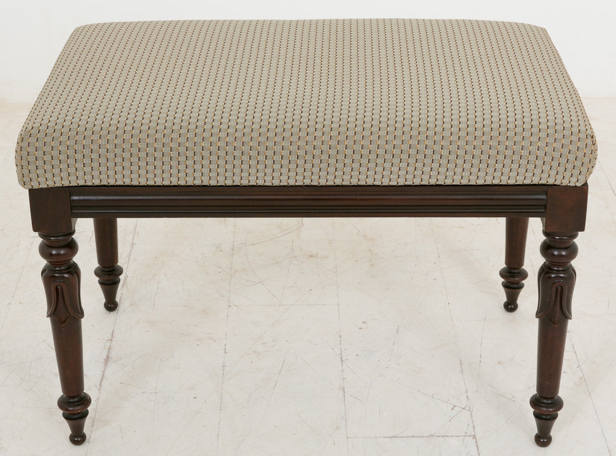 Mahogany William IV Stool