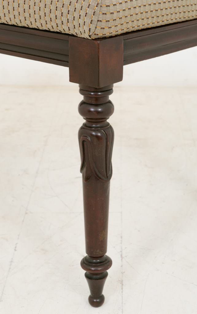 Mahogany William IV Stool
