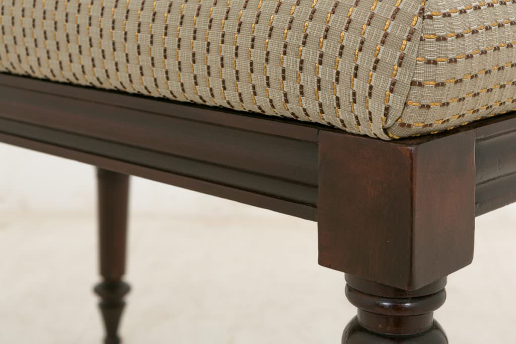 Mahogany William IV Stool