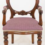 Pair of Victorian Style Carver Chairs