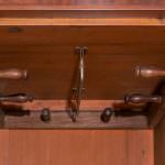 Superb Quality Mahogany Turret Wardrobe