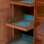 Superb Quality Mahogany Turret Wardrobe