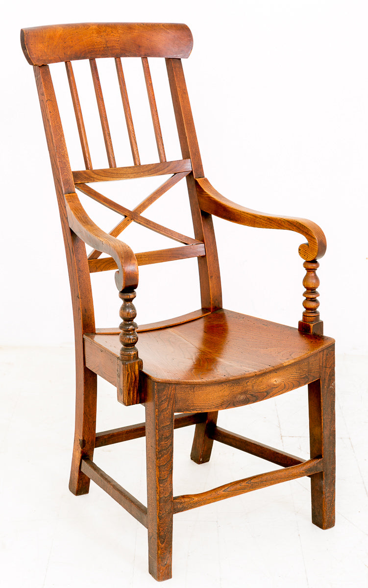 Rare Elm Country Chair