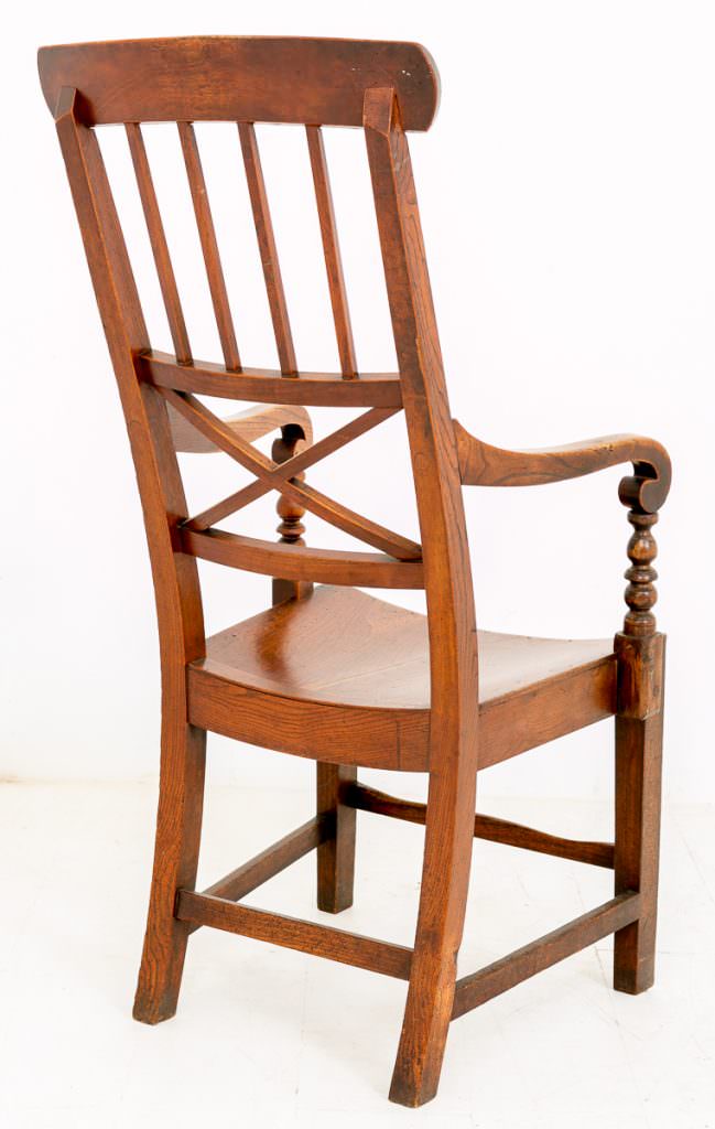 Rare Elm Country Chair