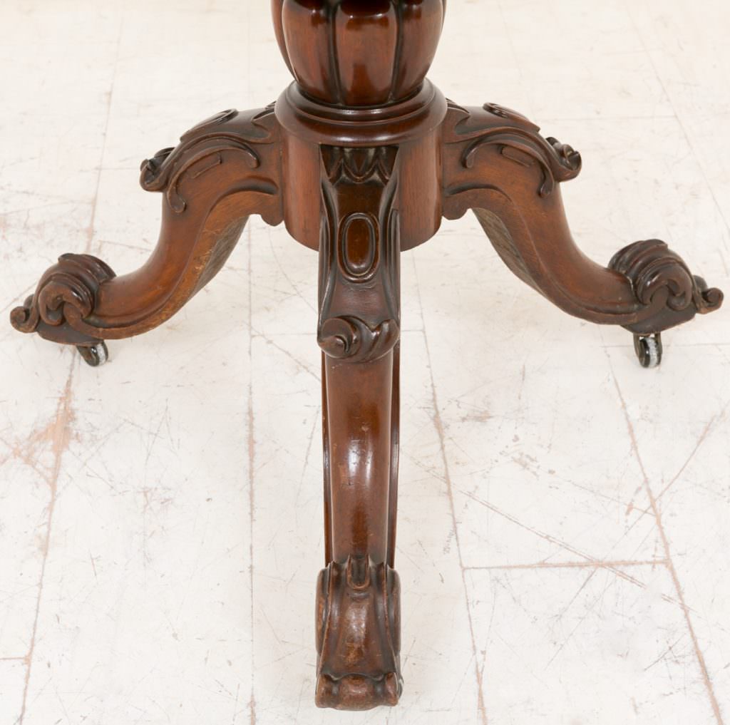 Burr Walnut Shaped Centre Table