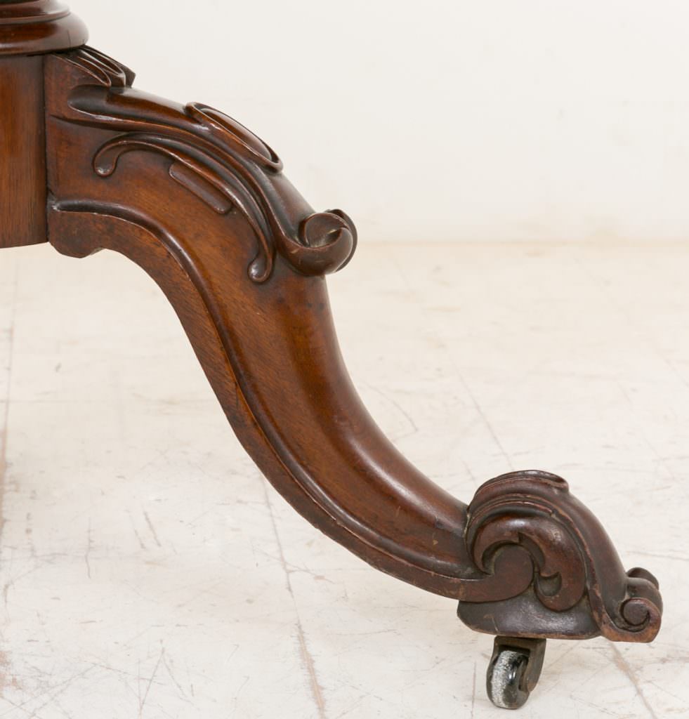 Burr Walnut Shaped Centre Table