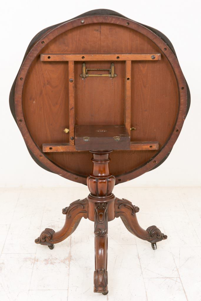 Burr Walnut Shaped Centre Table