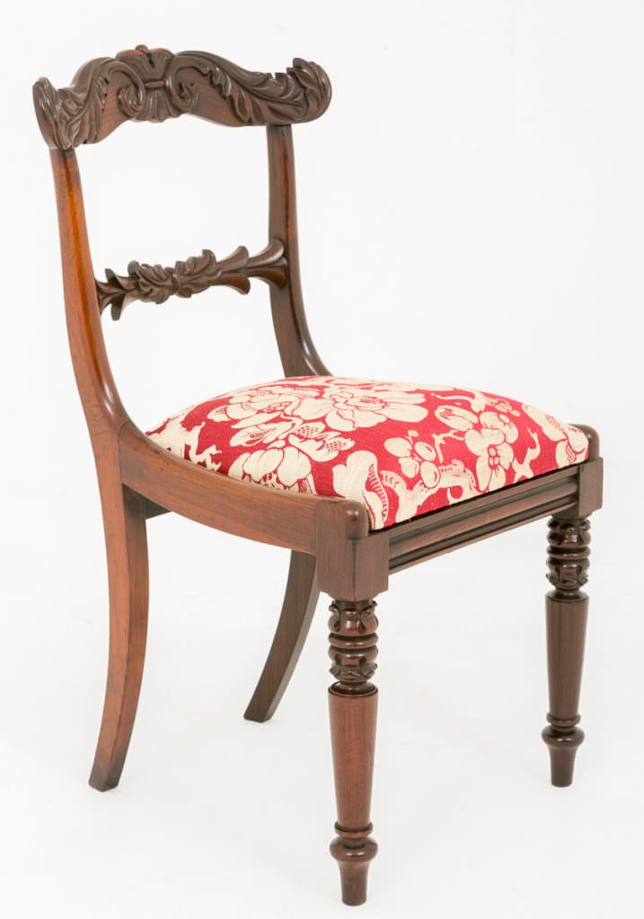 Stunning Pair of Regency Rosewood Chairs