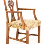 Pair of Mahogany Chippendale Style Armchairs