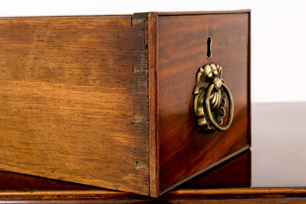 Georgian Mahogany Kneehole Desk