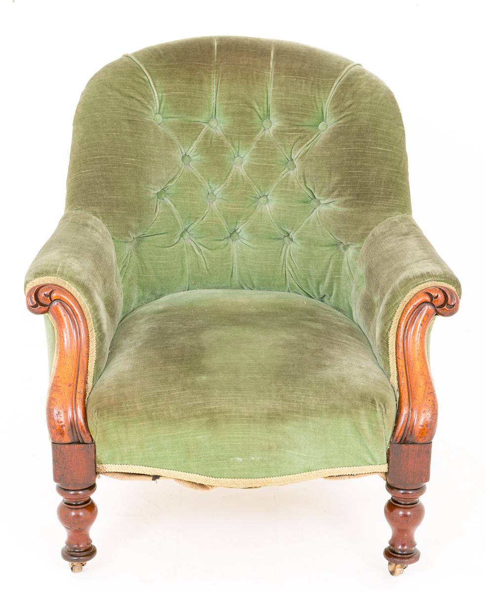 Victorian Mahogany Tub Chair