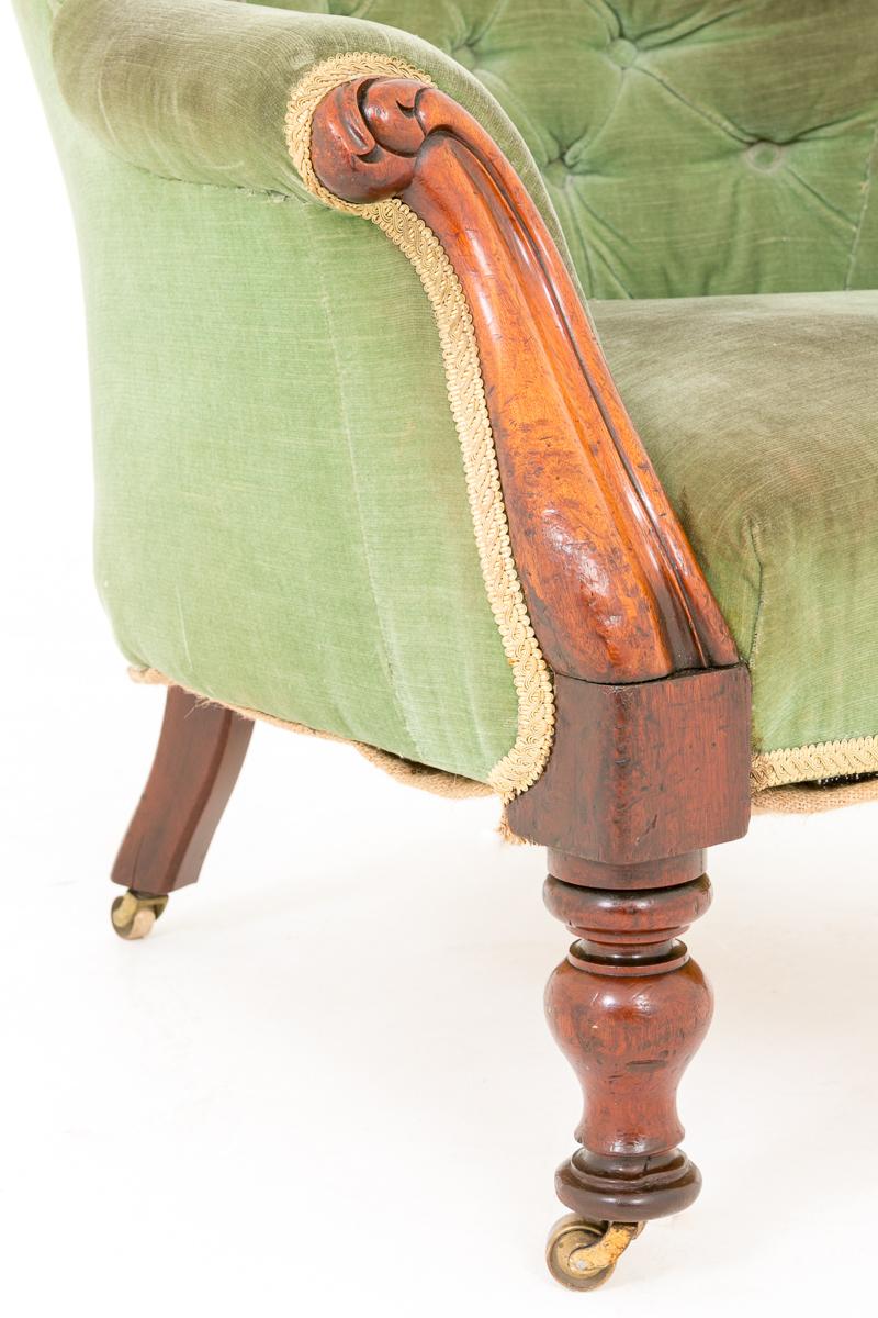 Victorian Mahogany Tub Chair
