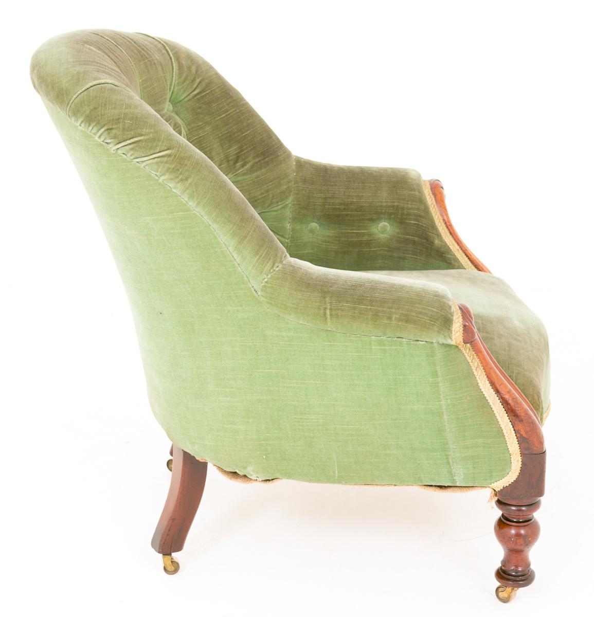 Victorian Mahogany Tub Chair