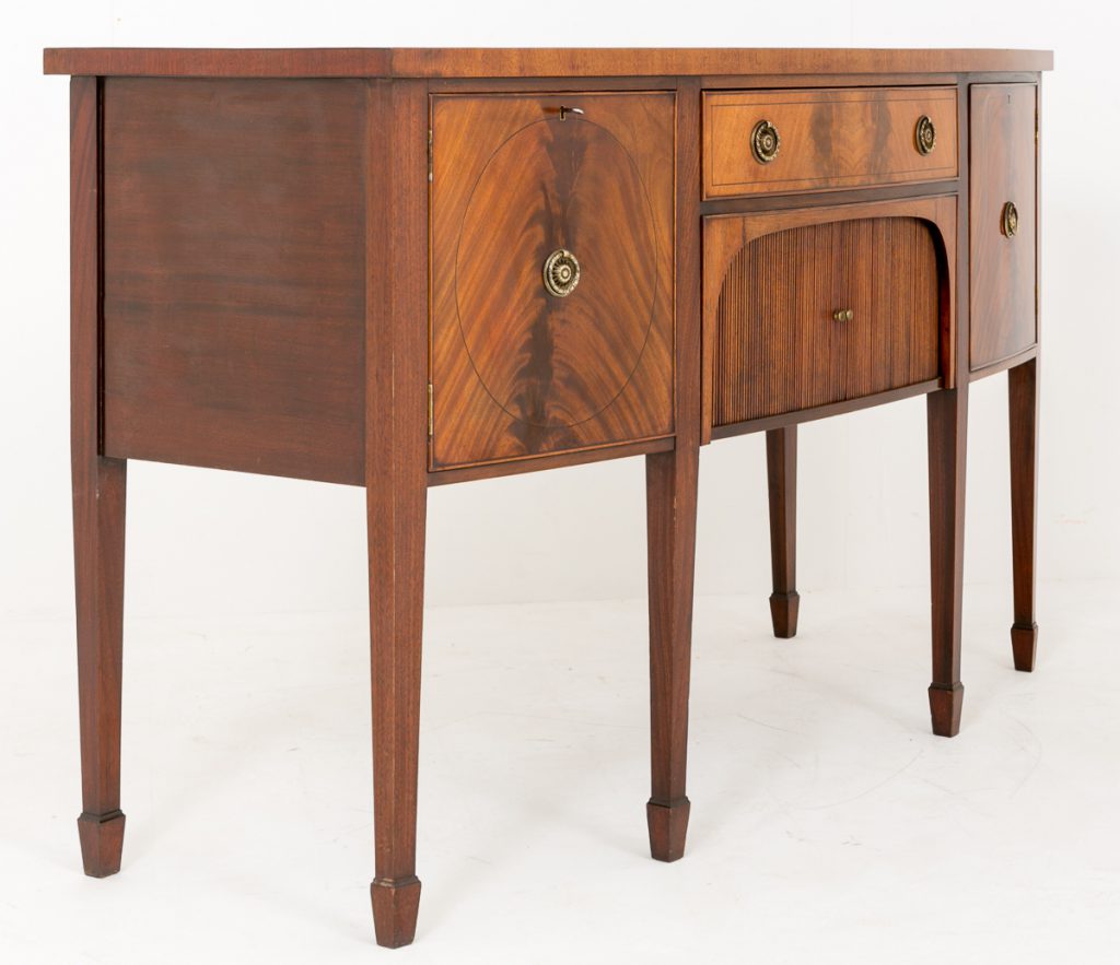 Georgian Style Mahogany Sideboard with Oak lined drawer