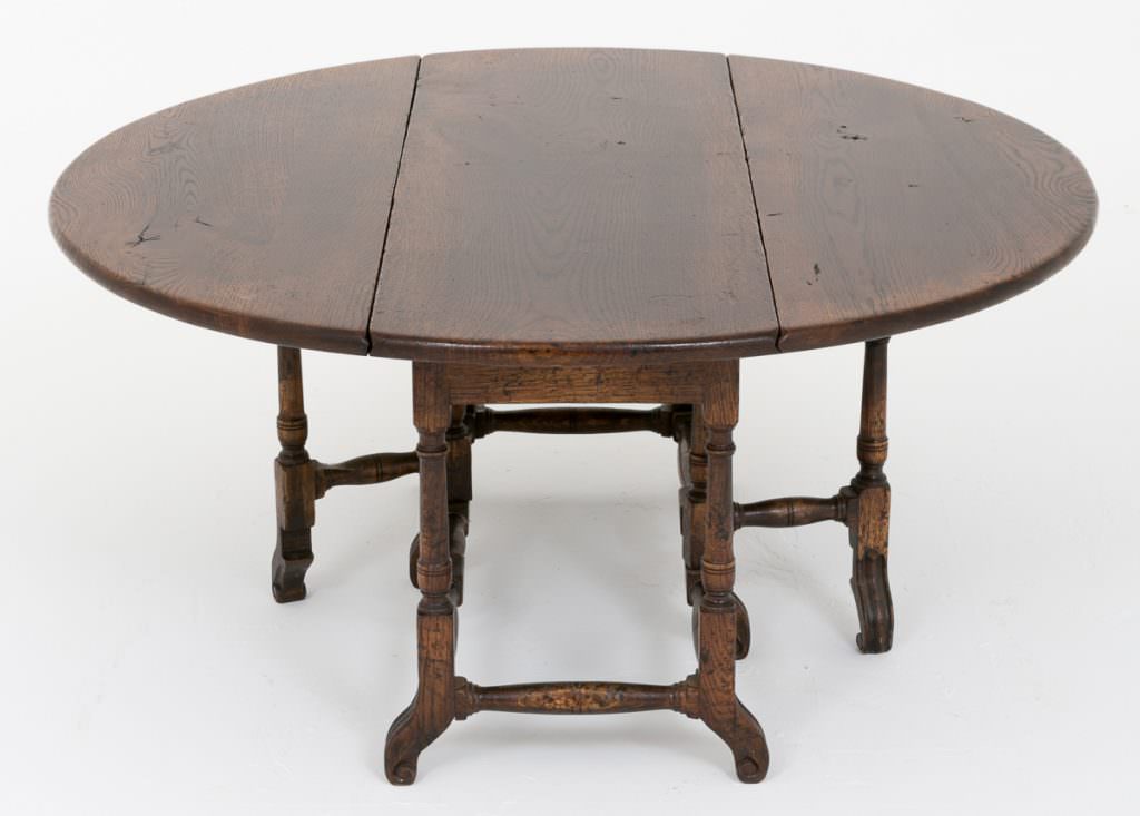 Oak Drop Leaf Coffee Table