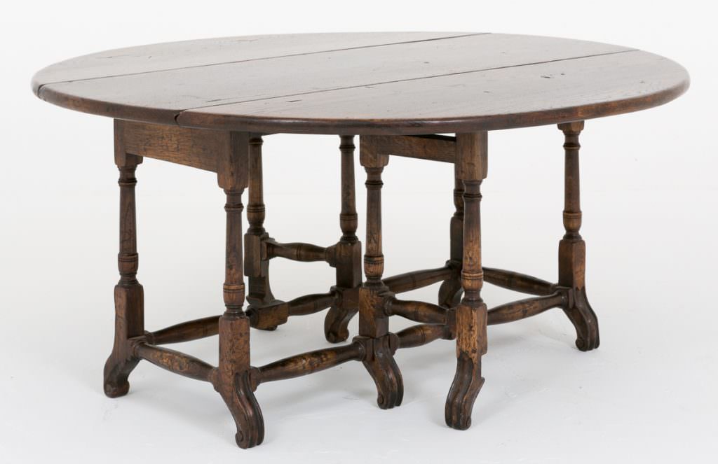 Oak Drop Leaf Coffee Table