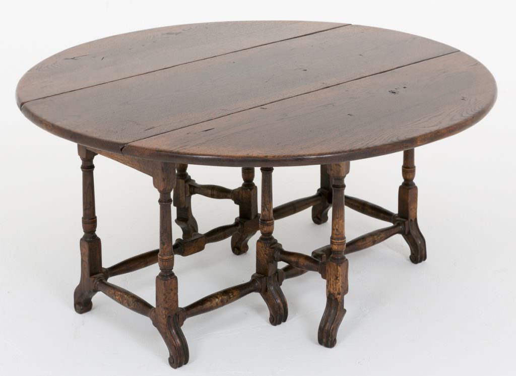 Oak Drop Leaf Coffee Table