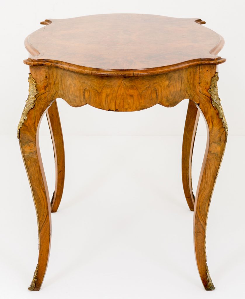 Burr Walnut Centre Table.