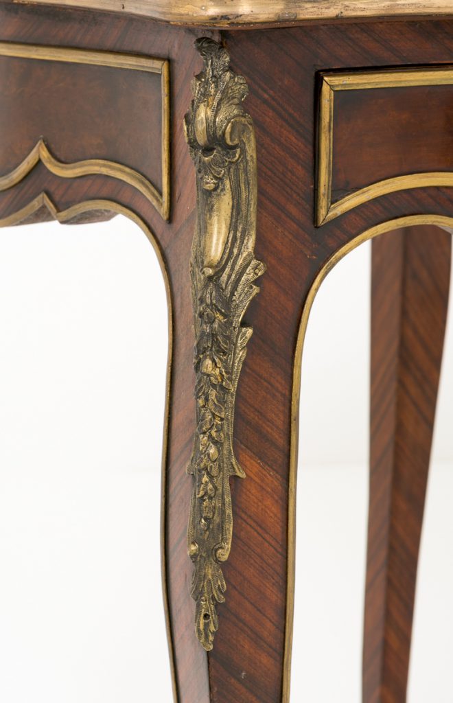 Pair of French Rosewood End Tables.