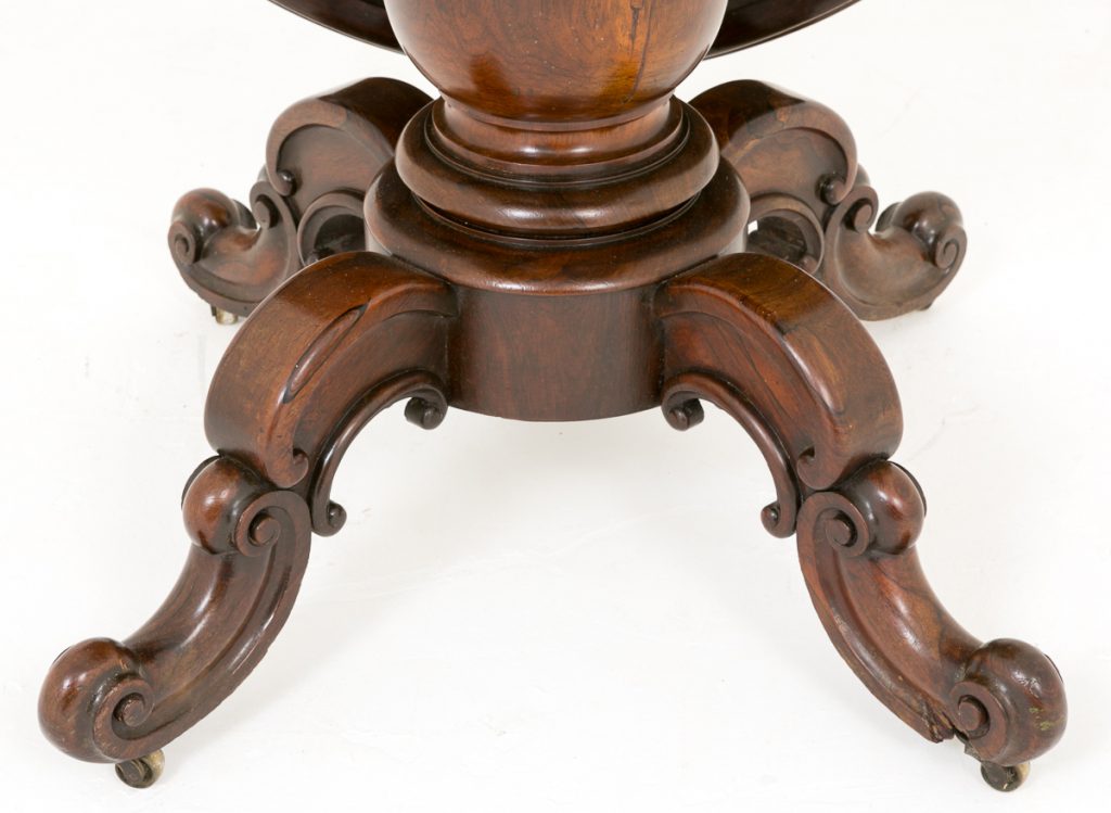 Good Quality Rosewood Breakfast Table
