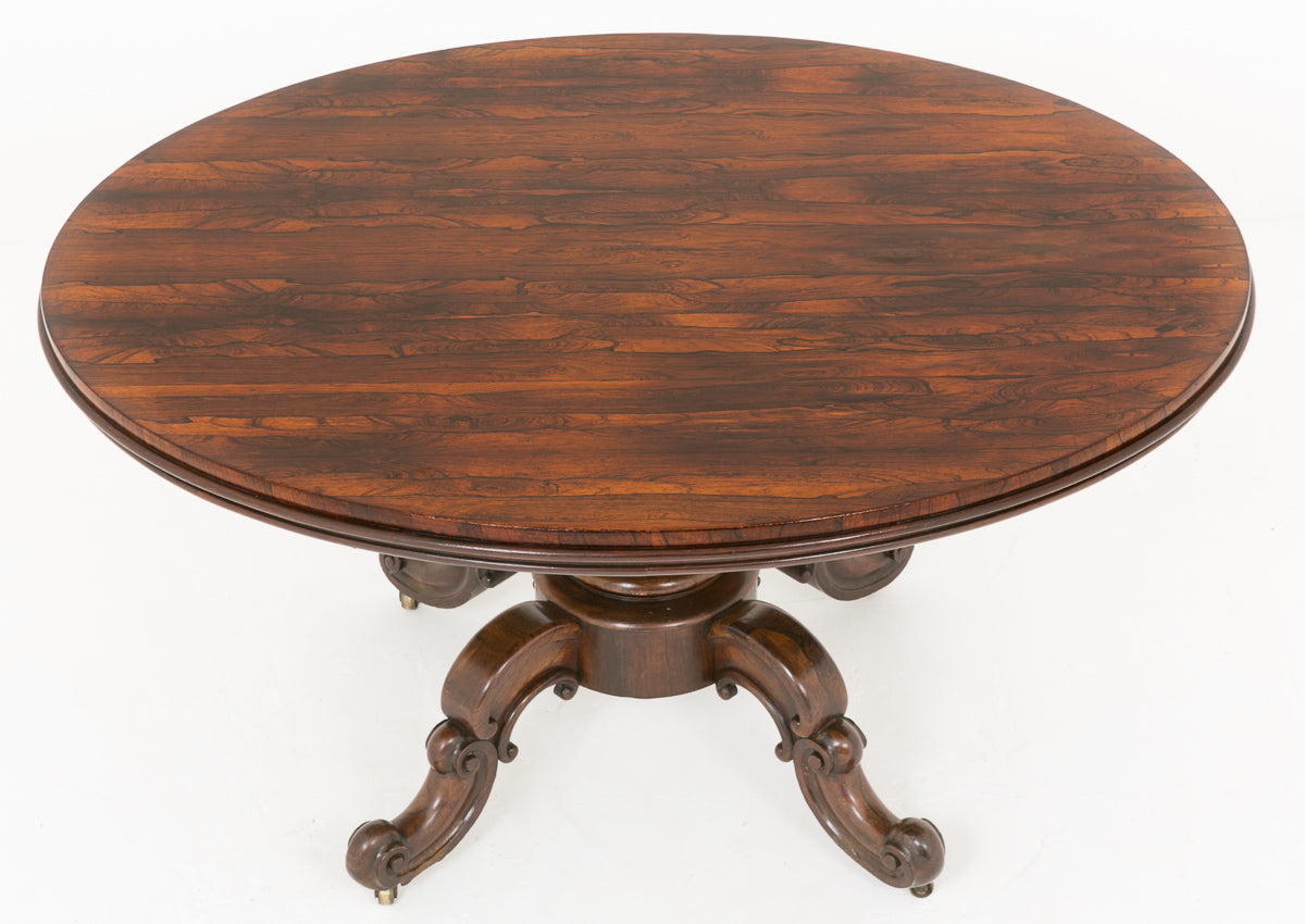 Good Quality Rosewood Breakfast Table