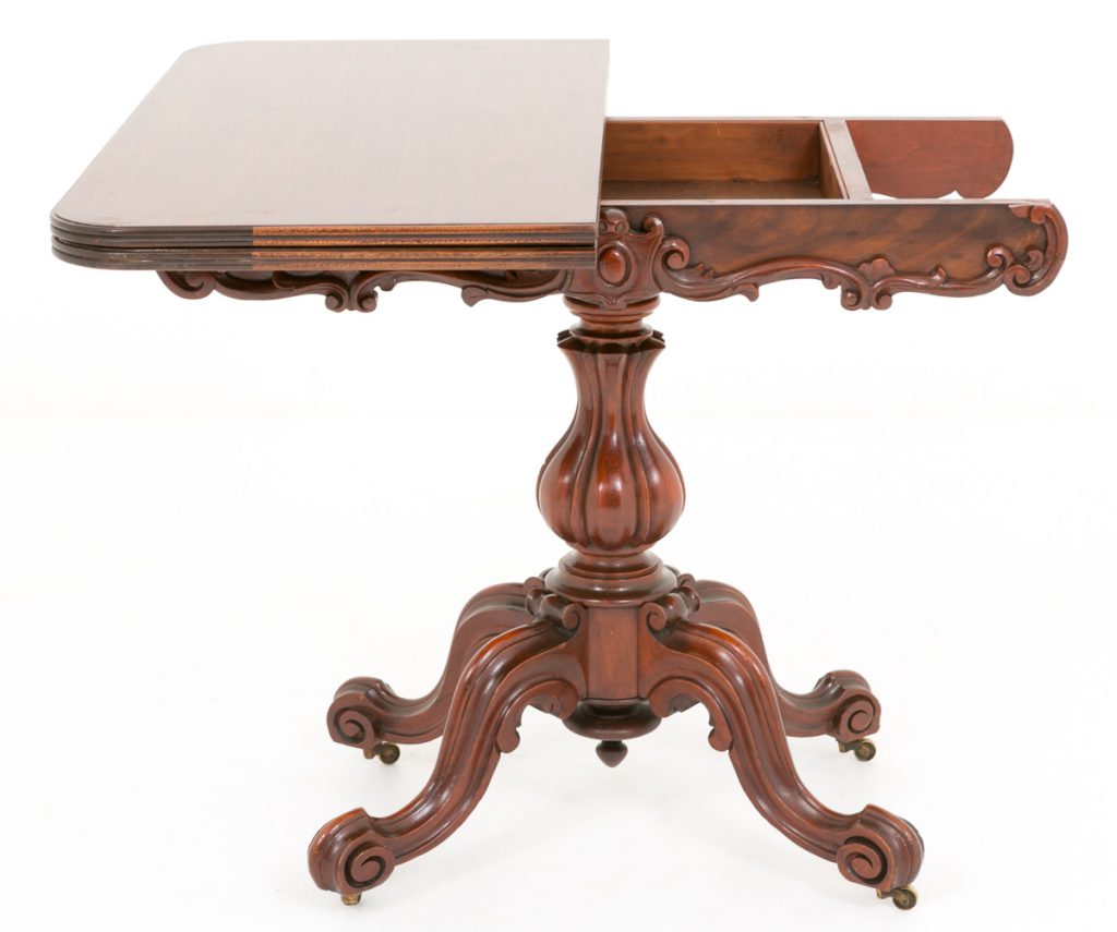 Victorian Mahogany Card Table