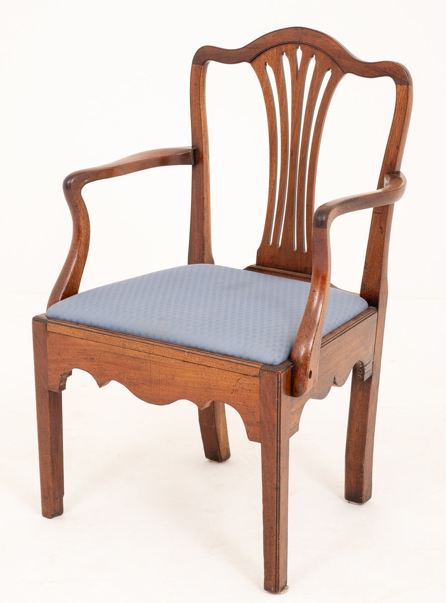 Georgian Mahogany Armchair