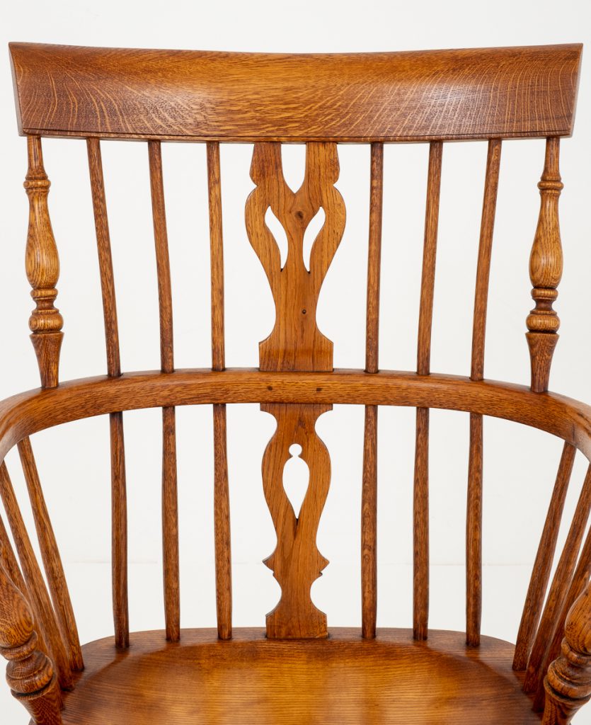 Good Quality Elm and Oak Stick Back Country Chair