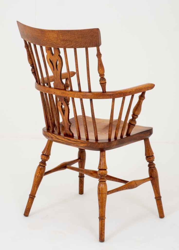 Good Quality Elm and Oak Stick Back Country Chair