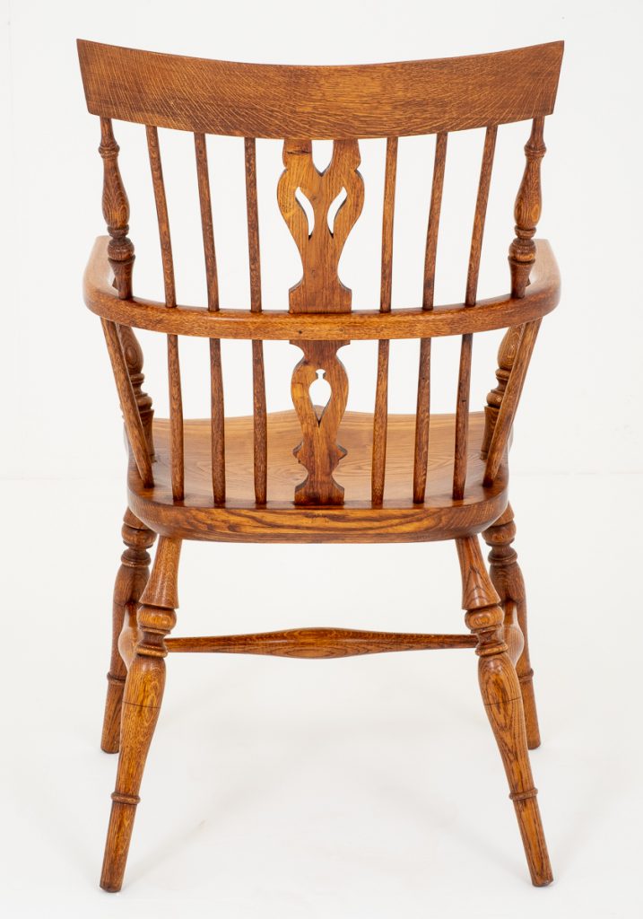 Good Quality Elm and Oak Stick Back Country Chair