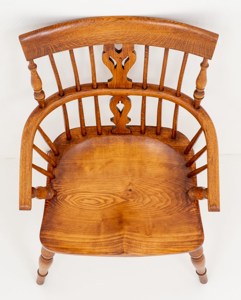 Good Quality Elm and Oak Stick Back Country Chair