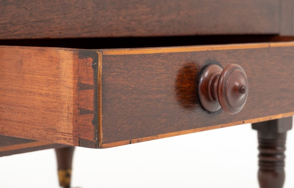 Early 19th Century Mahogany Canterbury