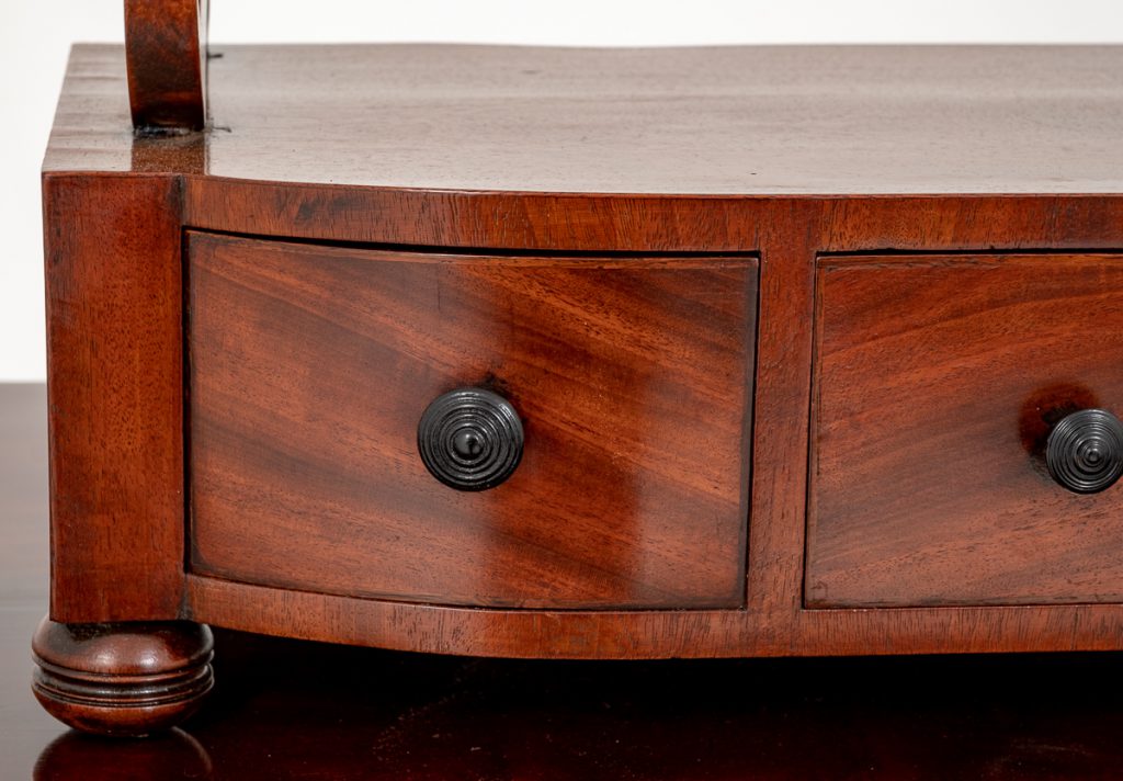 Regency Mahogany Dressing Mirror.