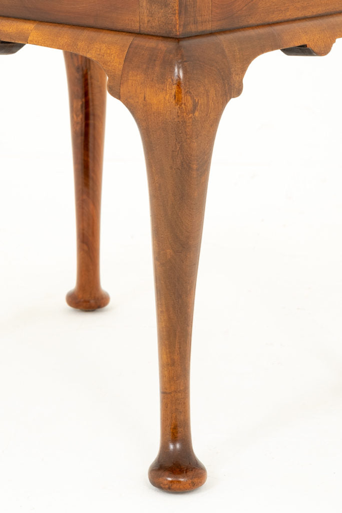 Walnut Queen Anne Style Stool
