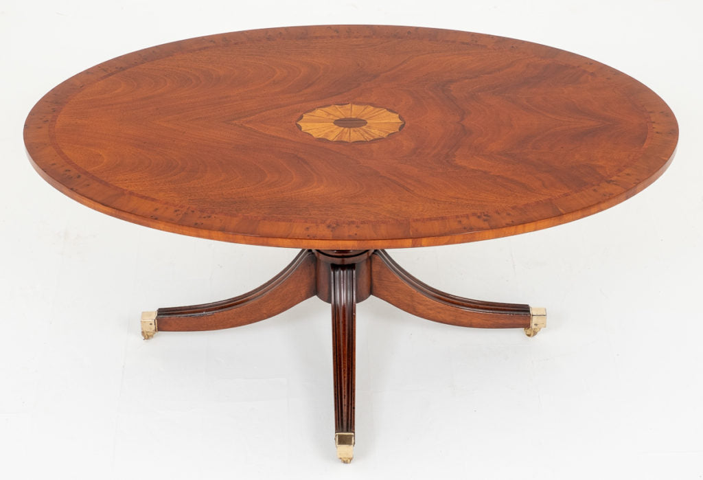 Highly Unusual Mahogany Coffee / Dining Table