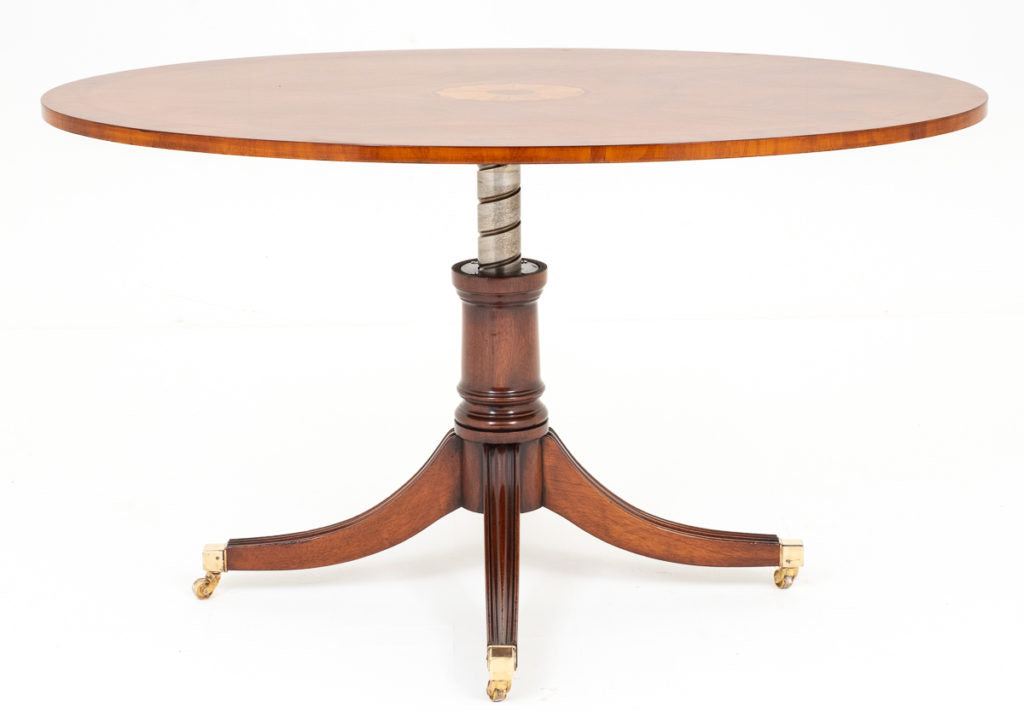Highly Unusual Mahogany Coffee / Dining Table
