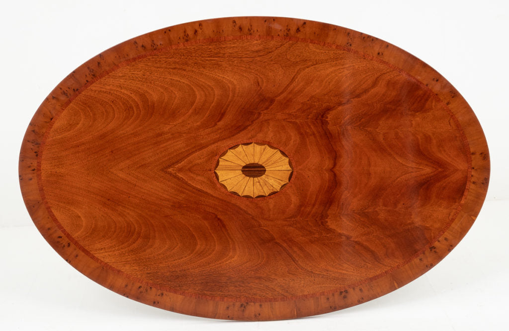 Highly Unusual Mahogany Coffee / Dining Table