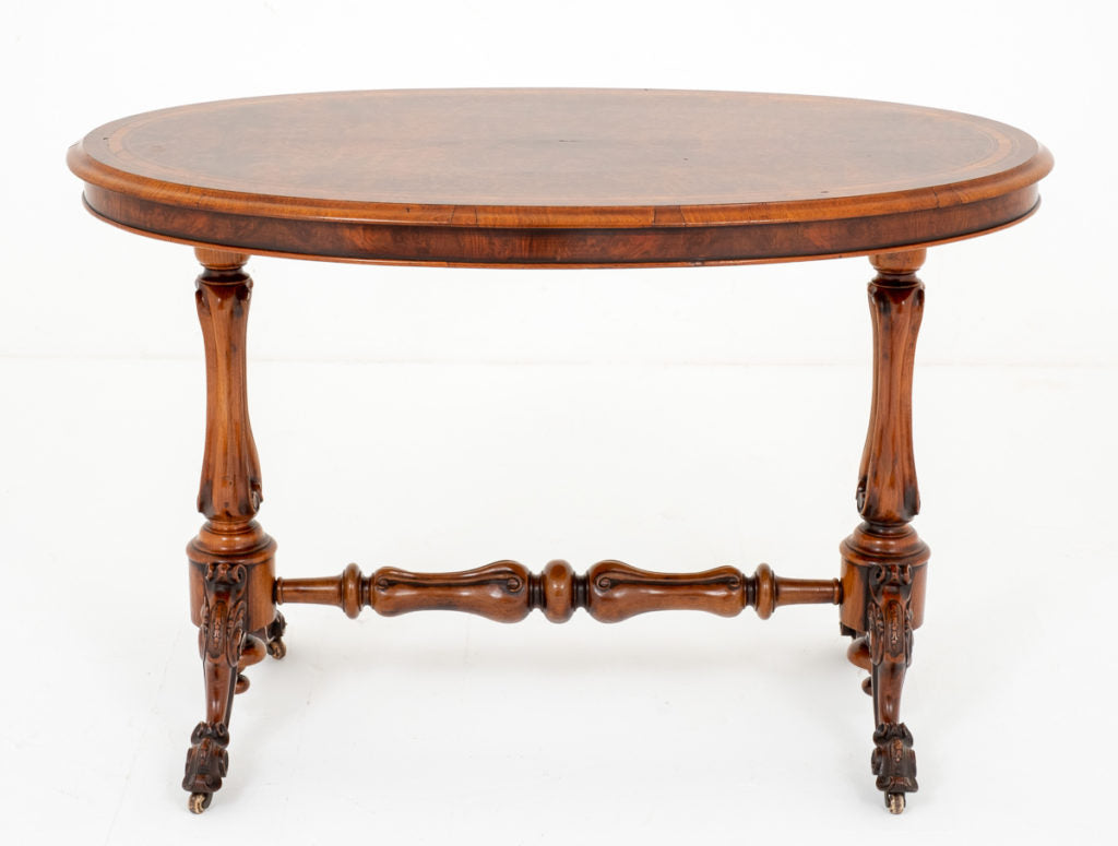 Very Pretty Victorian Burr Walnut Centre Table