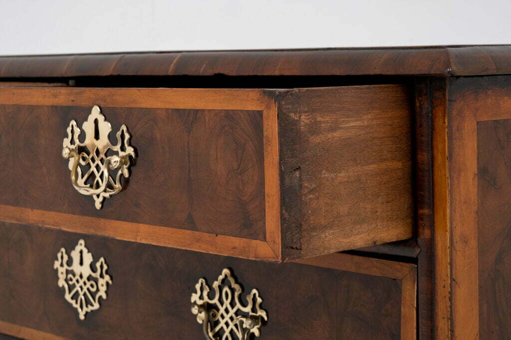Stunning 17th Century Oyster Laburnum Chest of Drawers