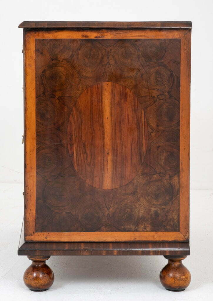 Stunning 17th Century Oyster Laburnum Chest of Drawers