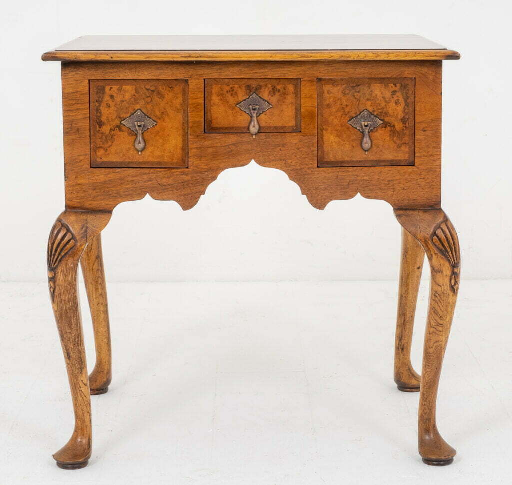 Walnut Queen Anne Style Lowboy