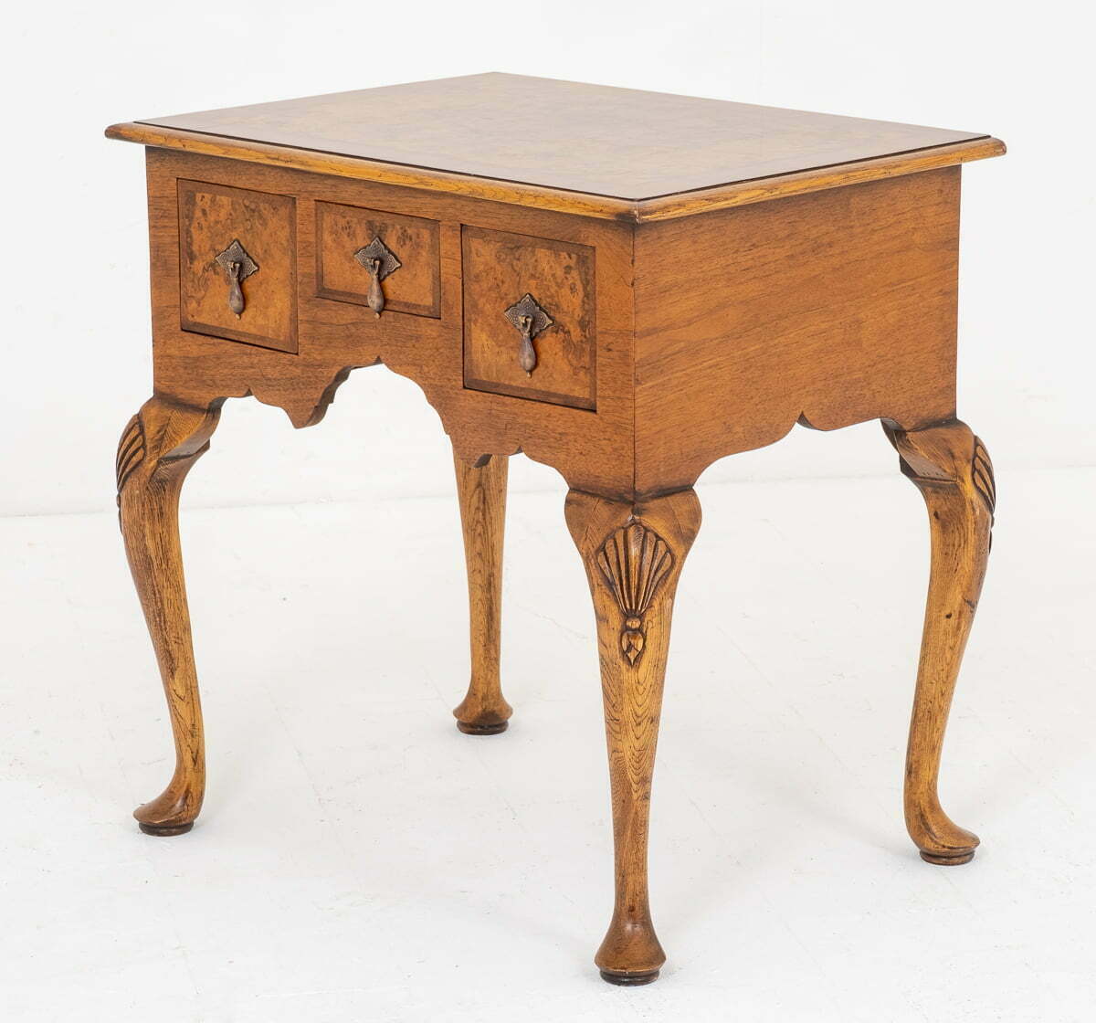 Walnut Queen Anne Style Lowboy