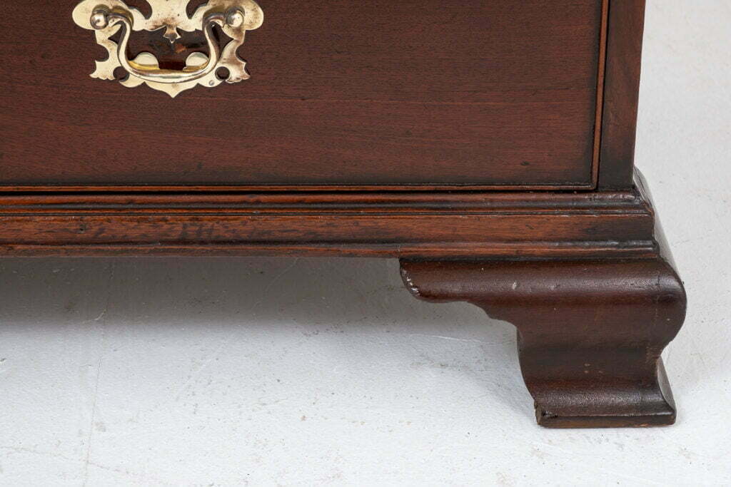George II Mahogany Bureau Bookcase