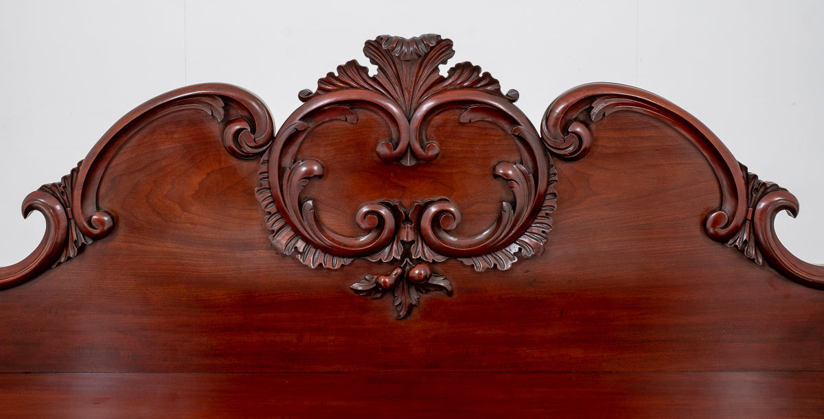 Victorian Mahogany Pedestal Sideboard