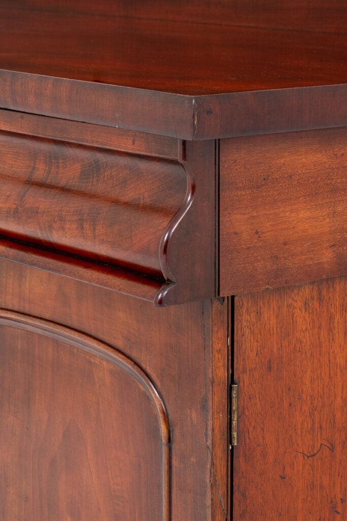 Victorian Mahogany Pedestal Sideboard