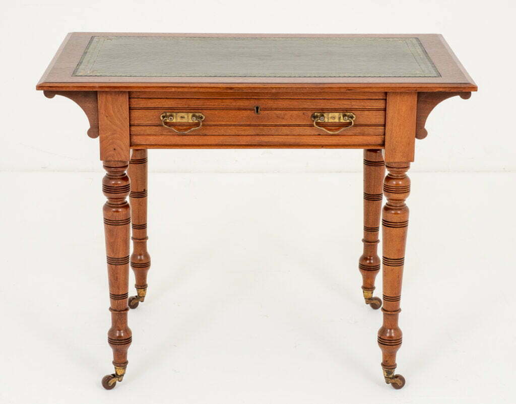 Late Victorian Walnut Writing Table