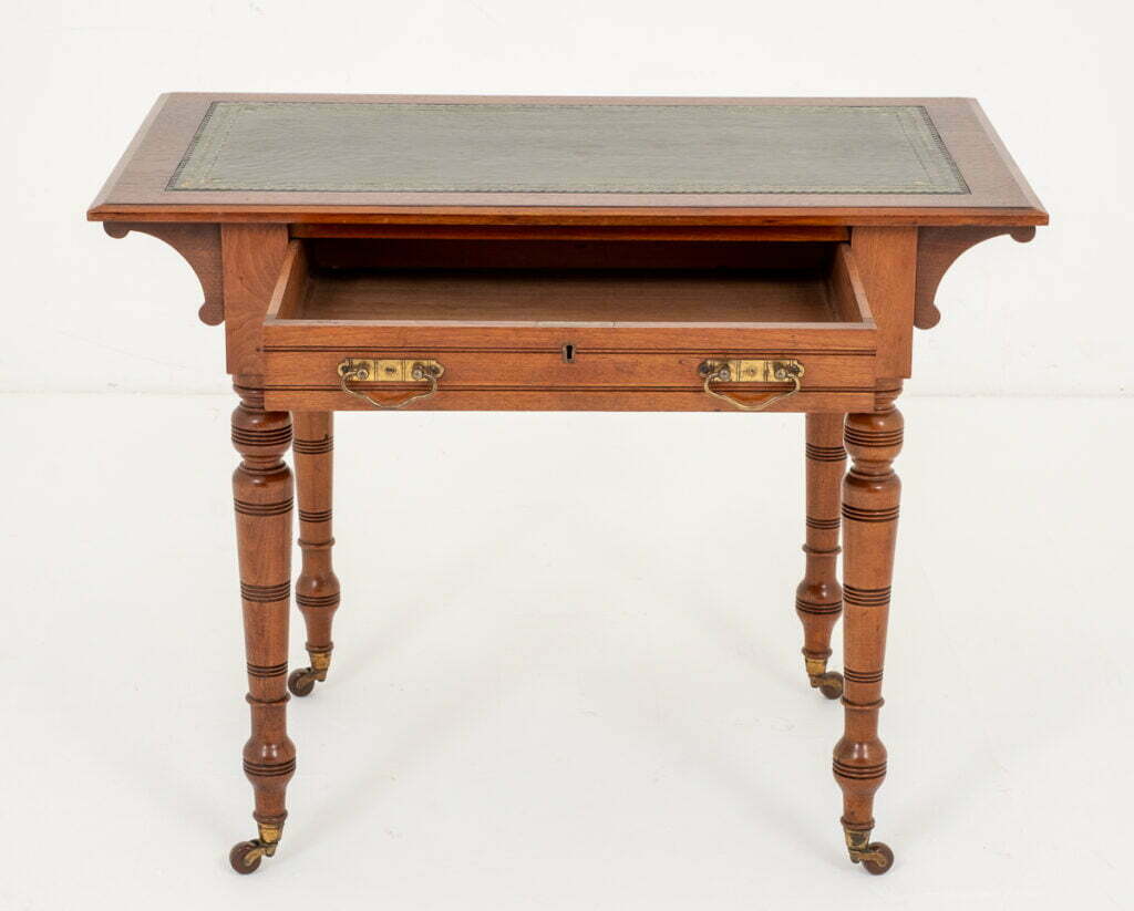 Late Victorian Walnut Writing Table